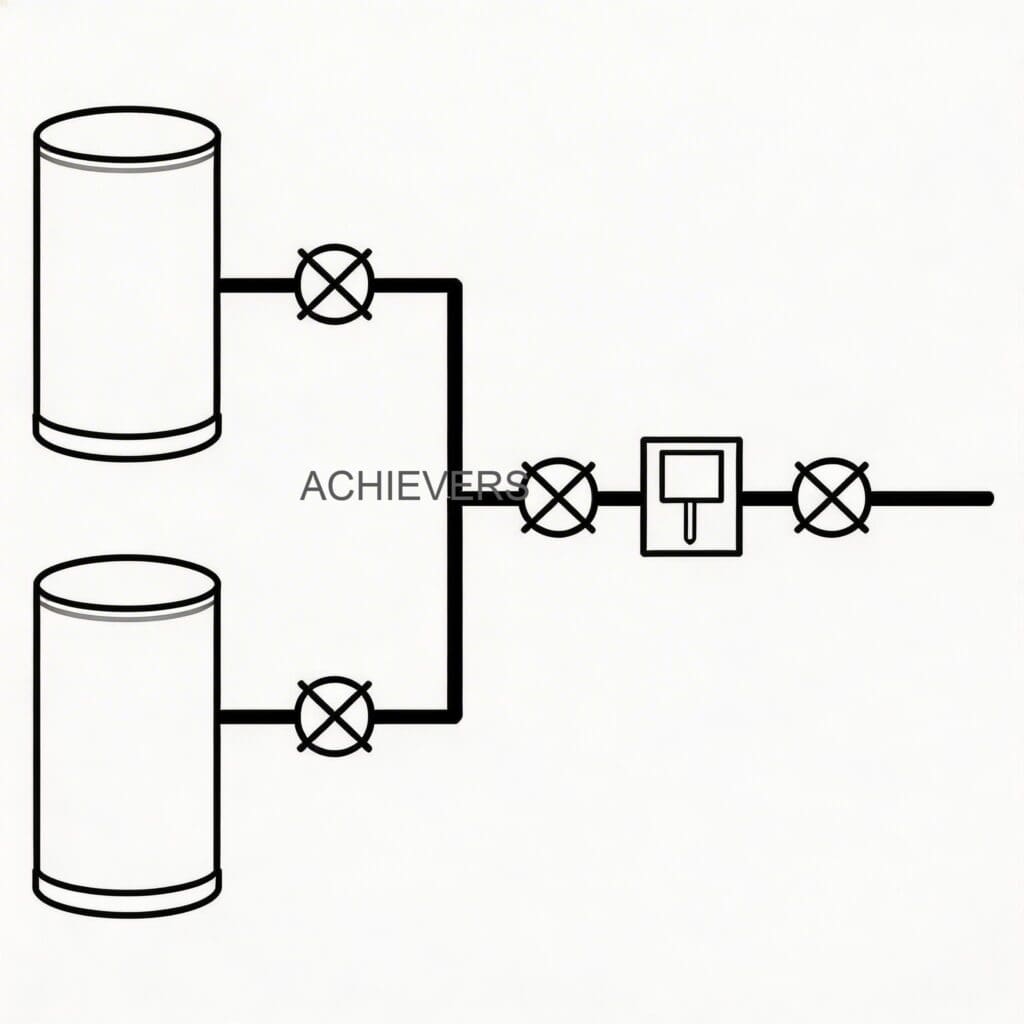 Technical schematic showing Fuel Dispenser internal components including inlet strainer, rotary gear pump, air eliminator, positive displacement flow meter, and micro printer wiring