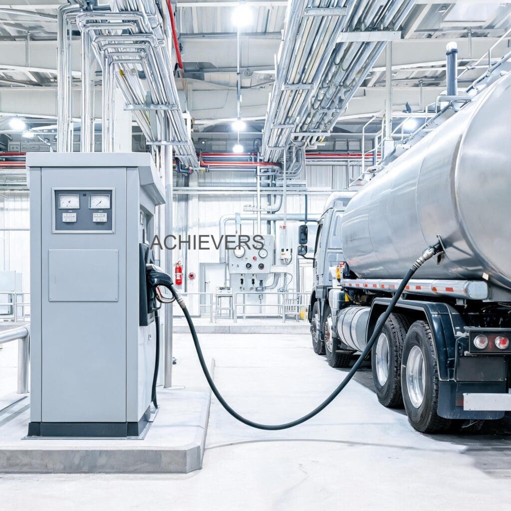Diesel Dispenser in productive use demonstrating measurable financial output at an industrial site