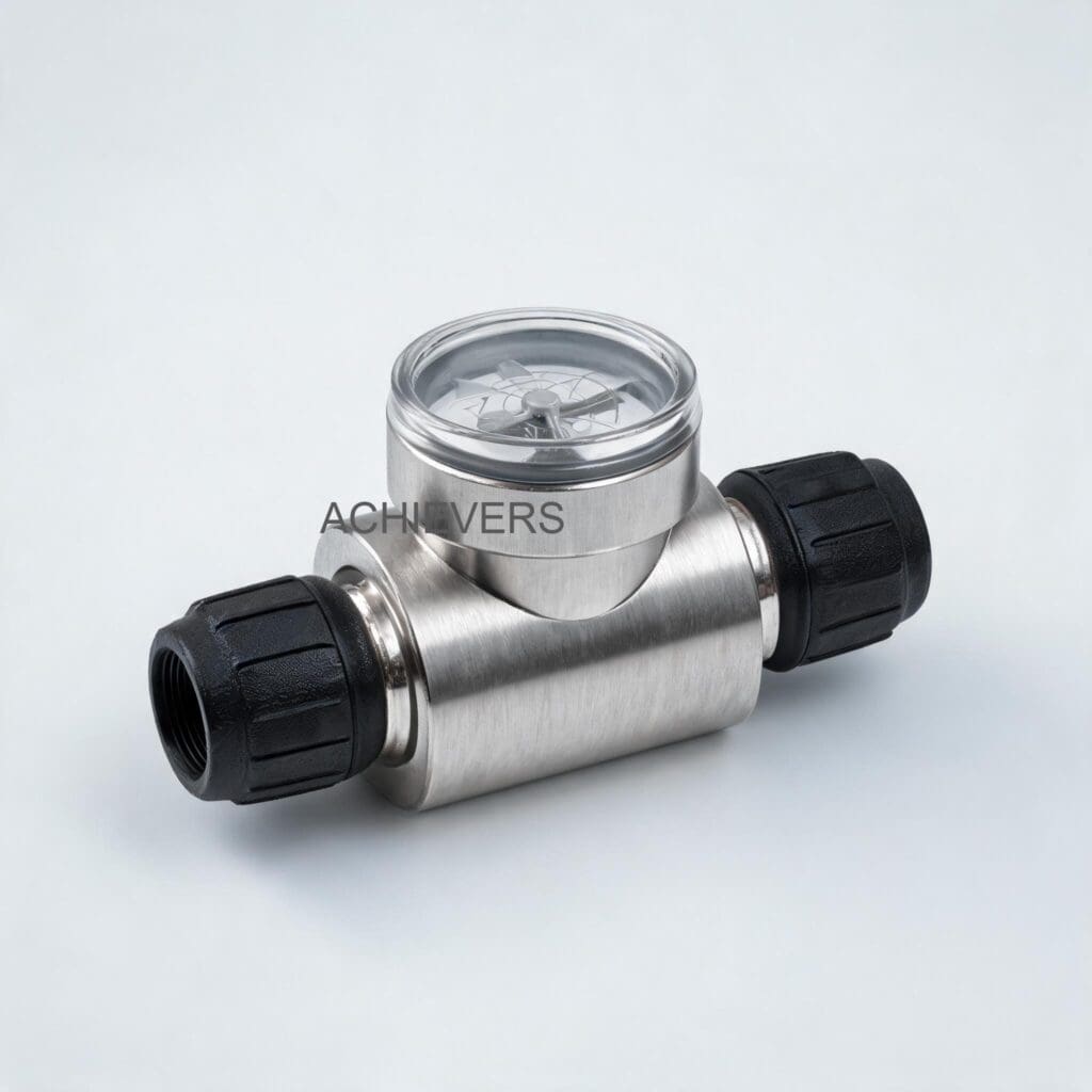 Fuel Flow Meter showing complete installation including all accessories, isolation valves, and control components in an industrial setting