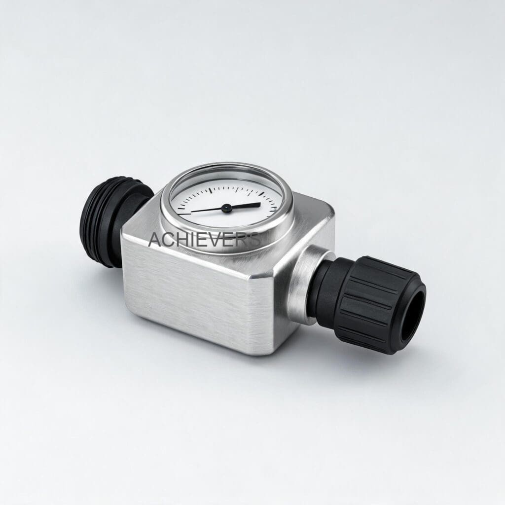 Fuel Flow Meter showing complete installation including all accessories and control components