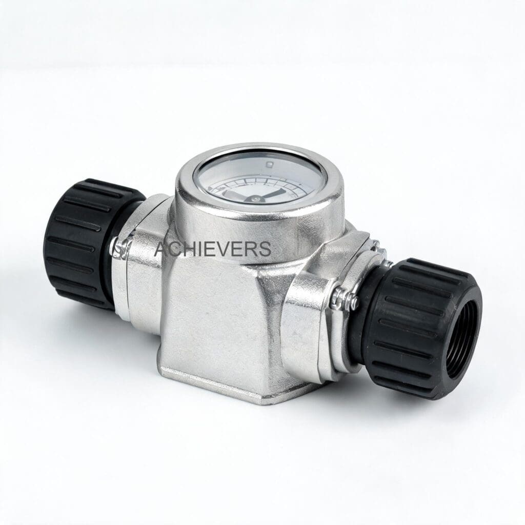 Positive displacement digital Fuel Flow Meter showing robust housing and electronic display
