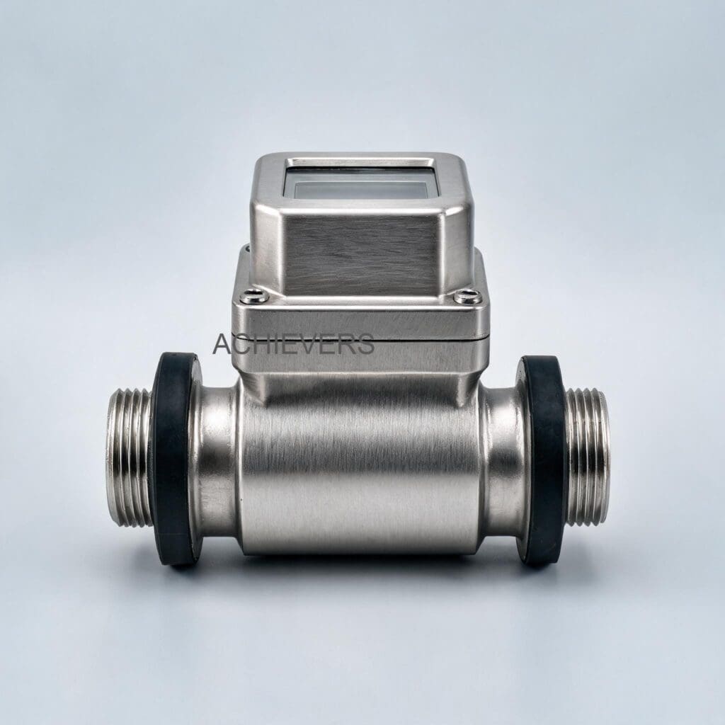 Product overview showing key features and build quality of Diesel Flow Meter