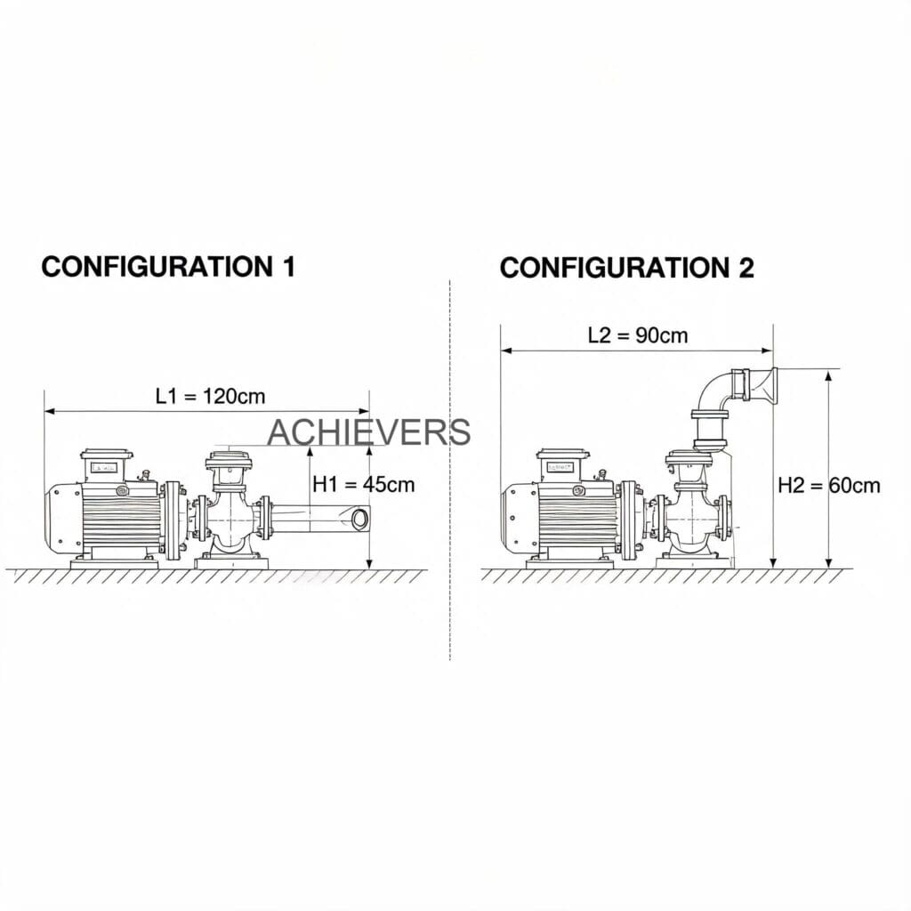 Technical cross-section of oval gear mechanism showing rotating register head and Modbus wiring