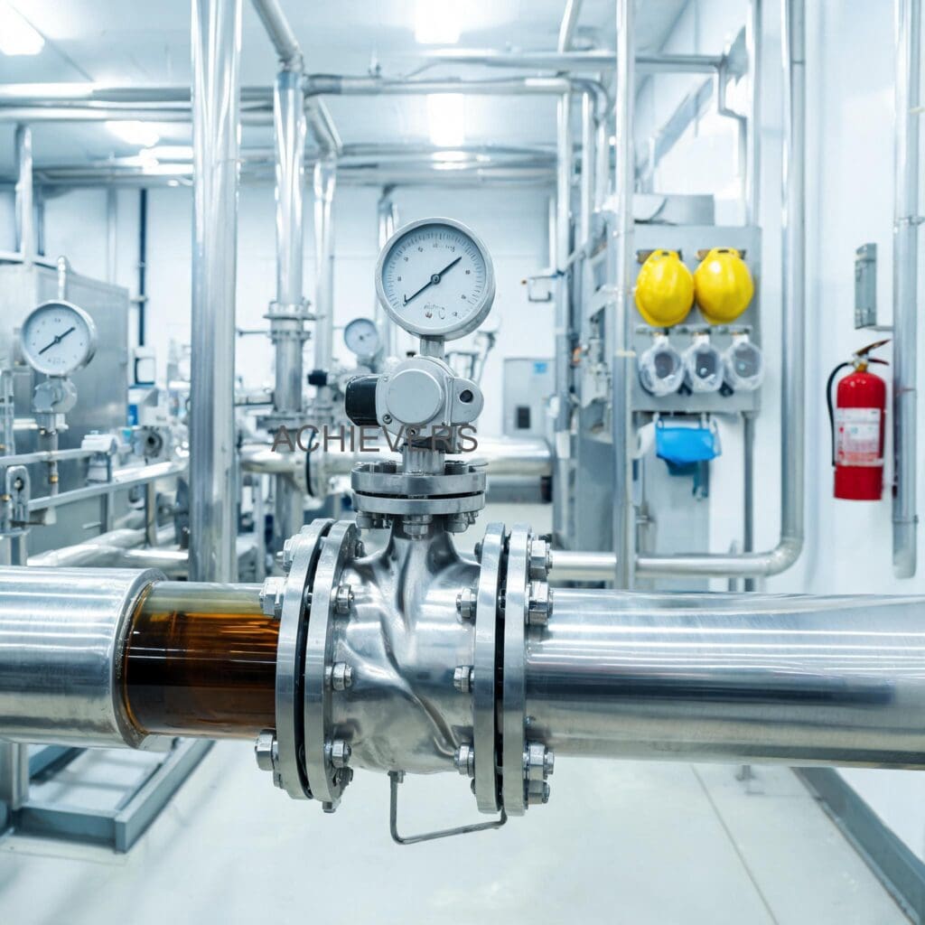 Oil Flow Meter in productive use demonstrating measurable financial output at a large-scale industrial boiler fuel line
